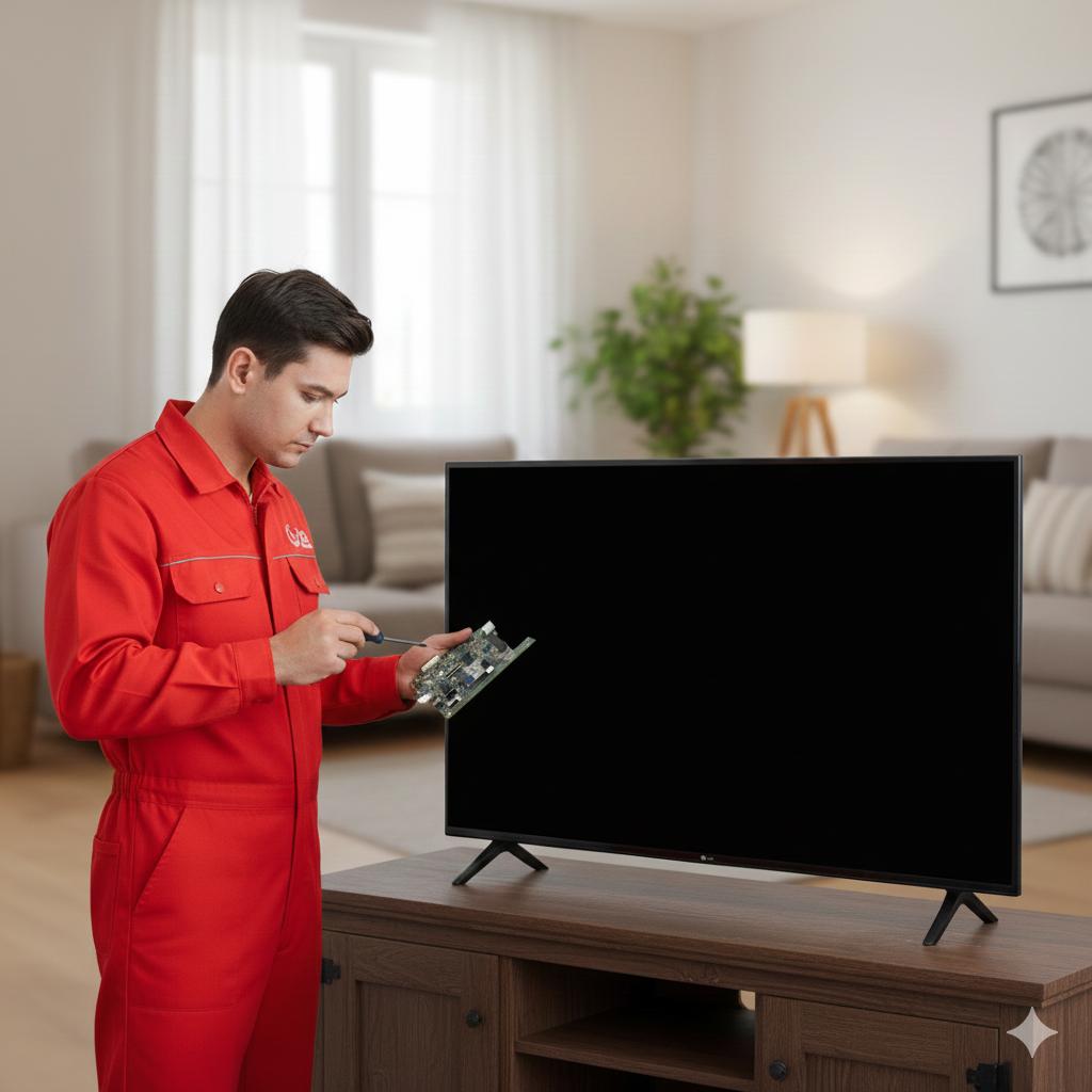 عیب یابی تلویزیون ال جی