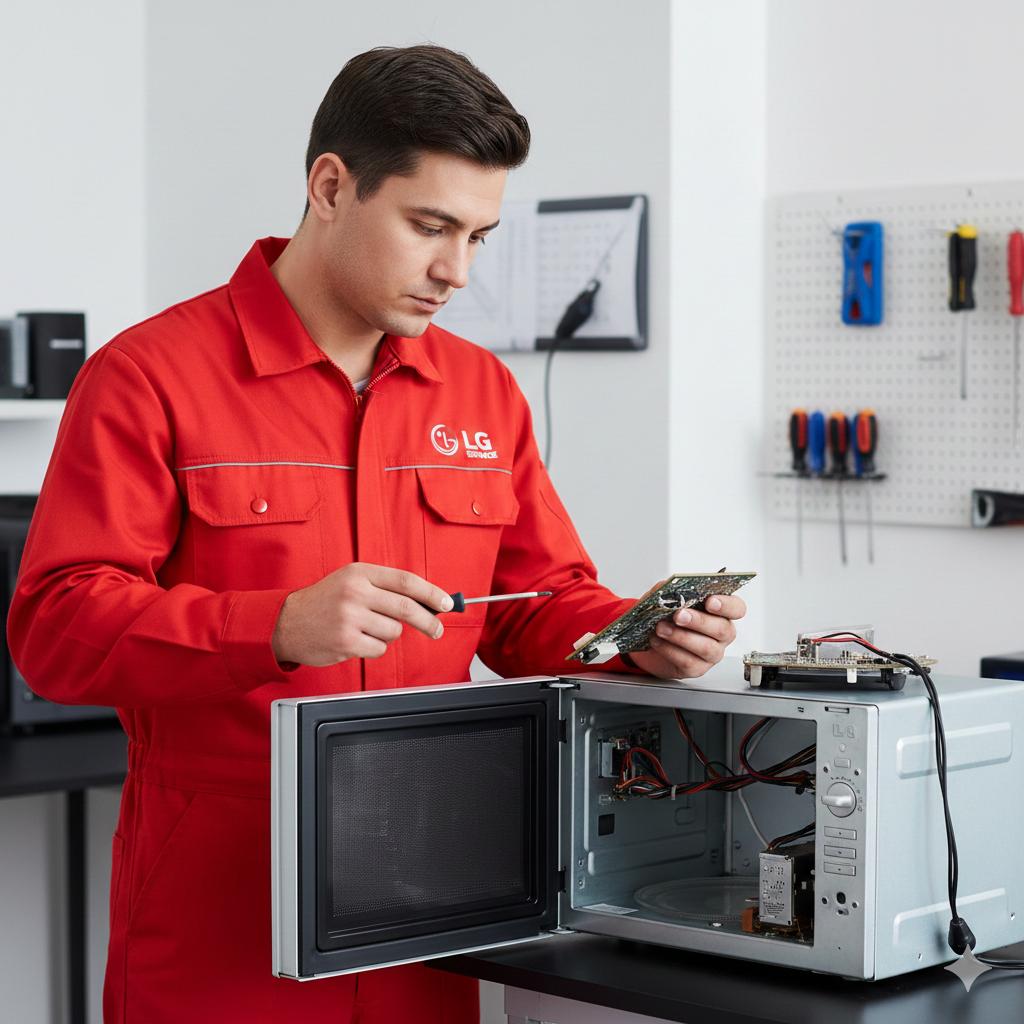 ارورهای مایکروویو ال جی